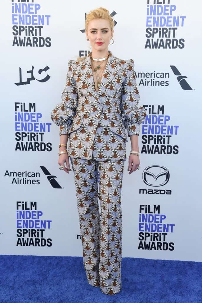 Amber Heard at Film Independent Spirit Awards